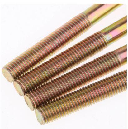 CYLINDER BARREL HEAD STUD & BOLT NUT M6 X 145mm YAMAHA PW80 JIANSHE LONCIN PY80 90116-07035-00 thumbnail 2