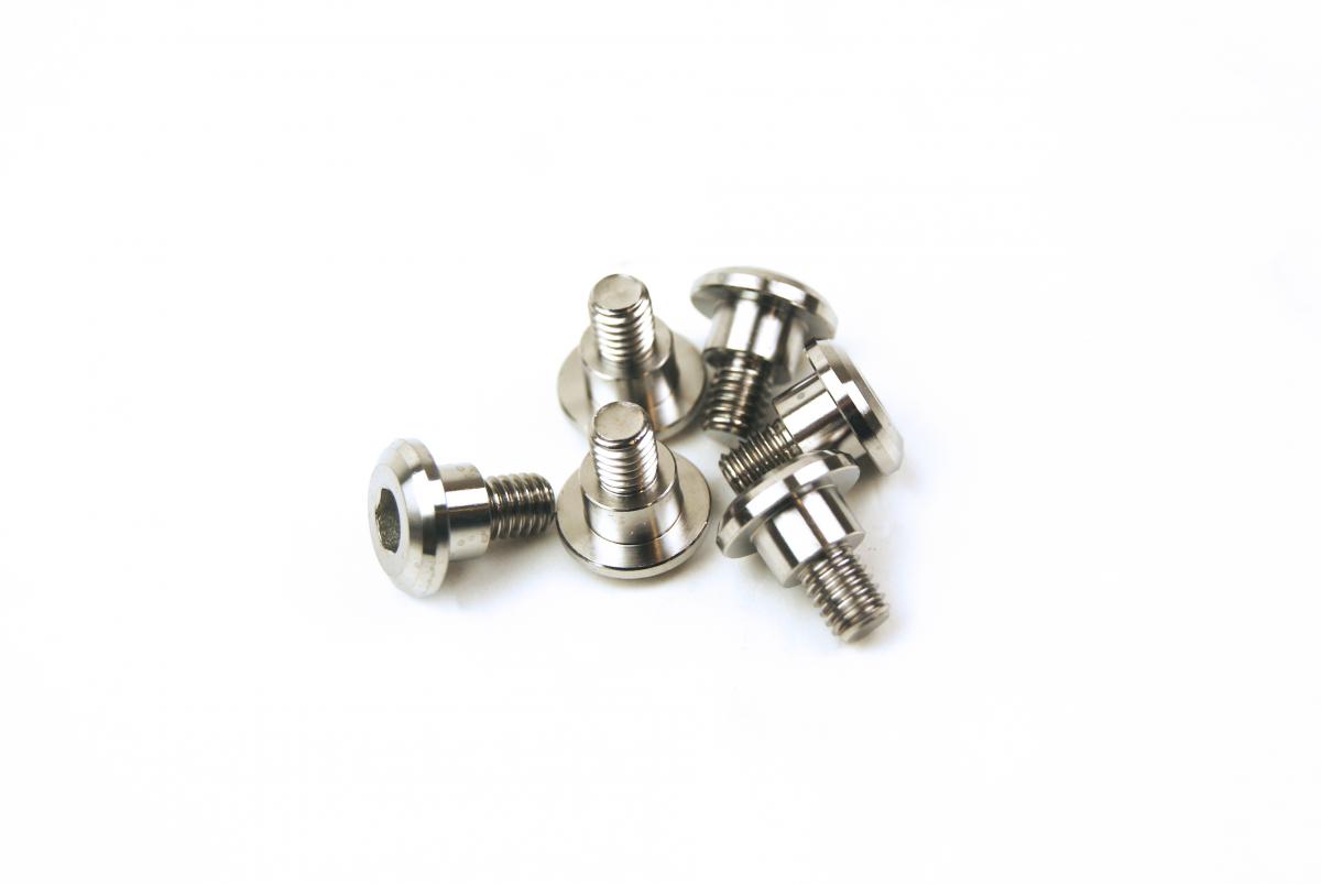 FORK COVER BOLTS KTM SET OF 6, TITANIUM GRADE 5 / OEM PART NO: 59001092050 thumbnail 2