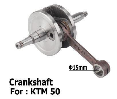 CRANKSHAFT ASSEMBLY 06-08 KTM 50SX PRO JUNIOR SENIOR 45130018100 thumbnail 2