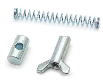 BRAKE ADJUSTER ARM REAR SPRING WING NUT & ROD HONDA TRX ATC 125 200 250 300 400 500 43459-HM5-A10 image 1