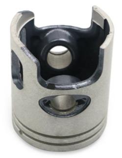 PISTON KIT 40mm PIN 10mm YAMAHA AEROX APRILIA ITALJET 50 thumbnail 3