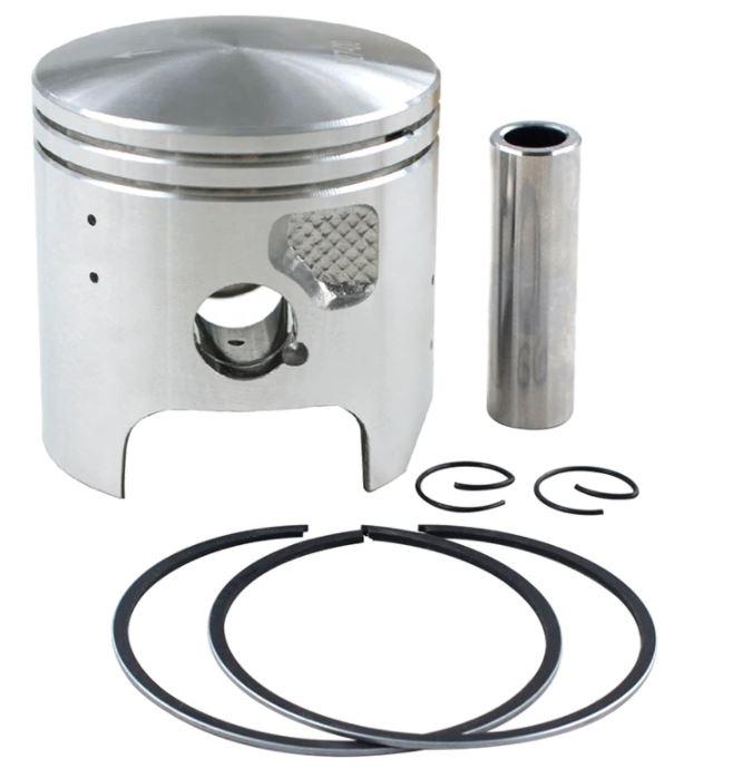 PISTON KIT 66.00mm STD 86-06 KAWASAKI KDX200 13001-1317 711M06600 92033-1242 thumbnail 2
