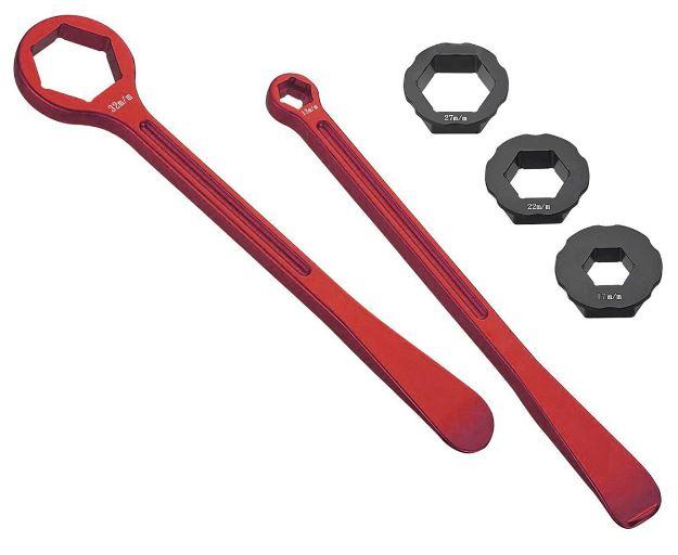 COMBO LEVER SET Europ. MUTLI TOOL, FIR BRAND 32, 27, 22, 17, 10 & 13MM, DESIGNED FOR EUROPEAN BIKES thumbnail 2