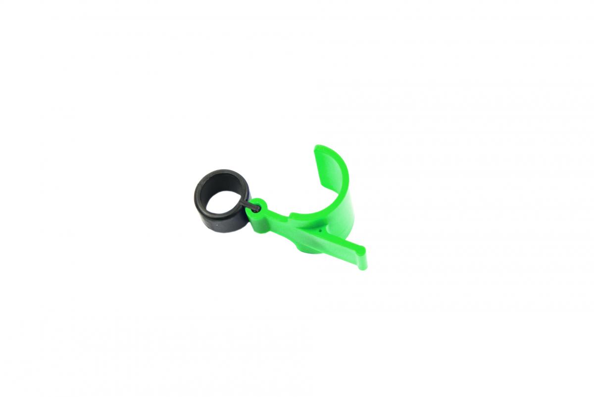 FRONT BRAKE LEVER LOCK GREEN UP-12430 GREEN image 1