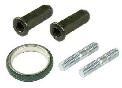 EXHAUST STUDS NUTS GASKET SET CHINESE MOTOR SCOOTER GY6 50 125 150CC image 1