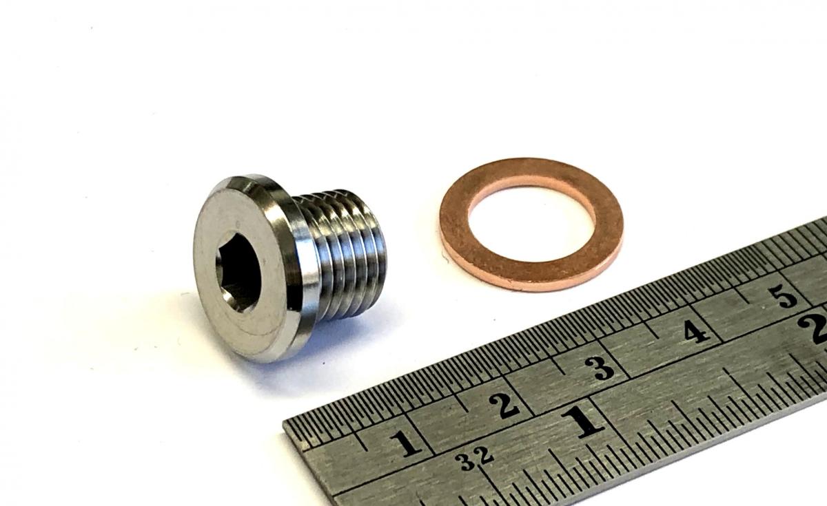 GR5 CYLINDER PLUG 12x10 KX500, 92066-1222 KX250 KX125 KLX650, FACTROY IMAGE RACING thumbnail 4