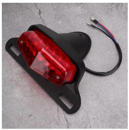 LED TAIL LIGHT AND BRACKET Aluminum thumbnail 3