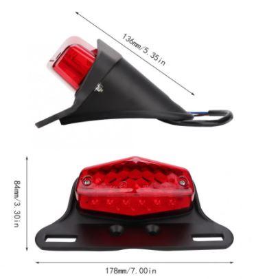 LED TAIL LIGHT AND BRACKET Aluminum thumbnail 4