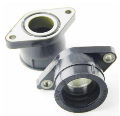 CARBURETTOR FLANGE INTAKE MANIFOLD YAMAHA 1986-1987 TT350 1985-2000 XT350 42U-13596-01-00 thumbnail 2