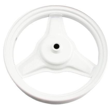WHEEL REAR WHITE PW50, Yamaha PW50. 5M0-25390-00-FH thumbnail 2