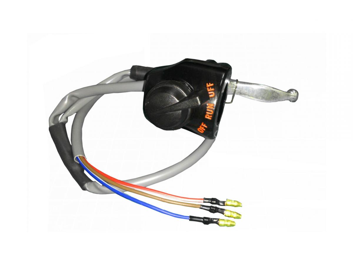 HANDLEBAR SWITCH RIGHT YAMAHA1970-71 XS1 TWIN 650 1972 XS2 STREET TWIN 650 1973 TX650 TW, 306-83975-00, MC-01A06 thumbnail 2
