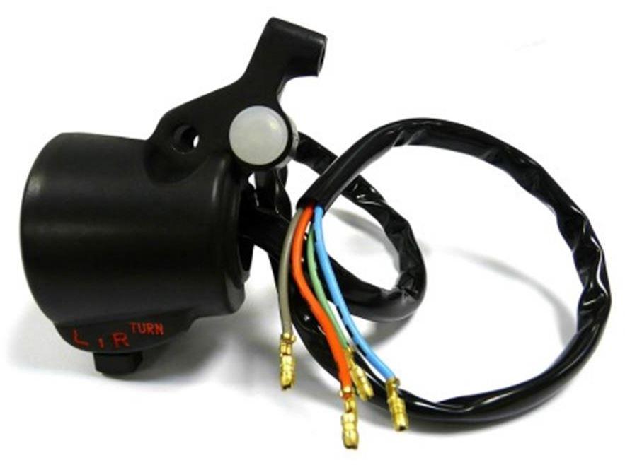 HANDLEBAR SWITCH LEFT 69-74 HONDA CB CL 175 200 350 450 500 750 F G 35250-300-033 thumbnail 4
