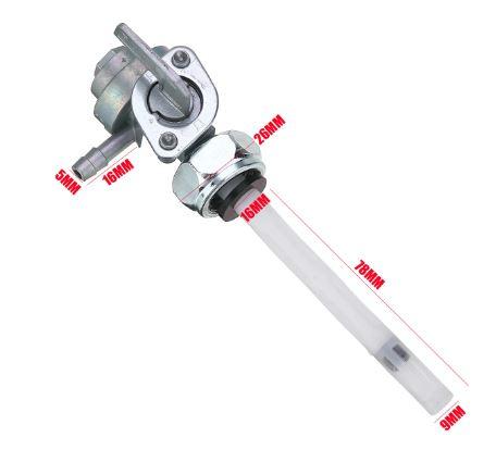 FUEL TAP PETCOCK VALVE HONDA CB550F CB750F 16950-341-671 thumbnail 5