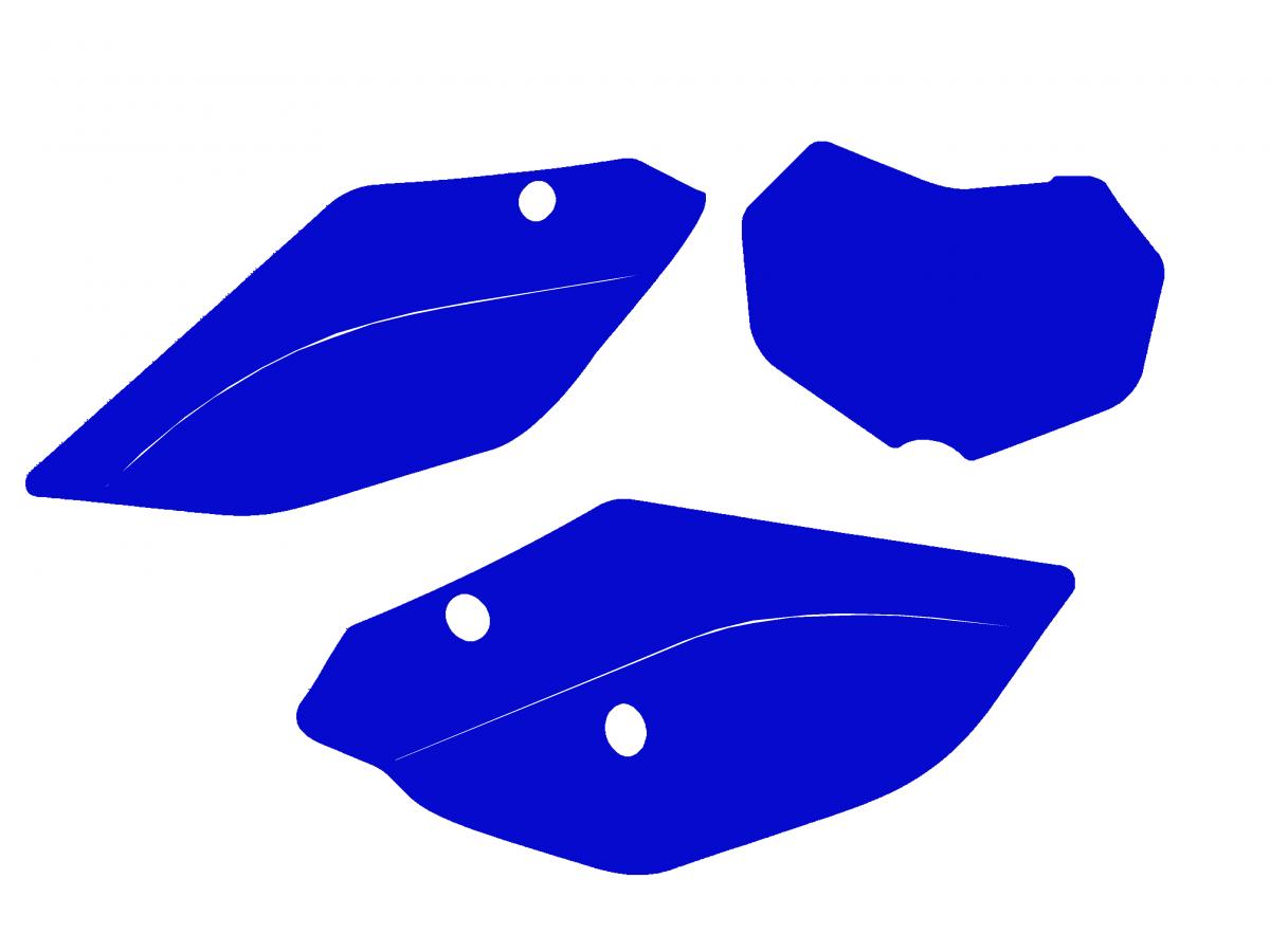 TM 2-STROKE ENDURO 22-25 PRE CUTS, BLACKBIRD 3821/70 BLUE, NUMBER BOARD BACKGROUNDS image 1