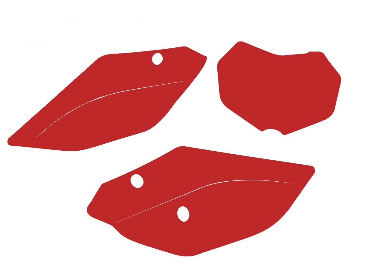 TM 2-STROKE ENDURO 22-25 PRE CUTS, BLACKBIRD 3821/60 RED, NUMBER BOARD BACKGROUNDS image 1