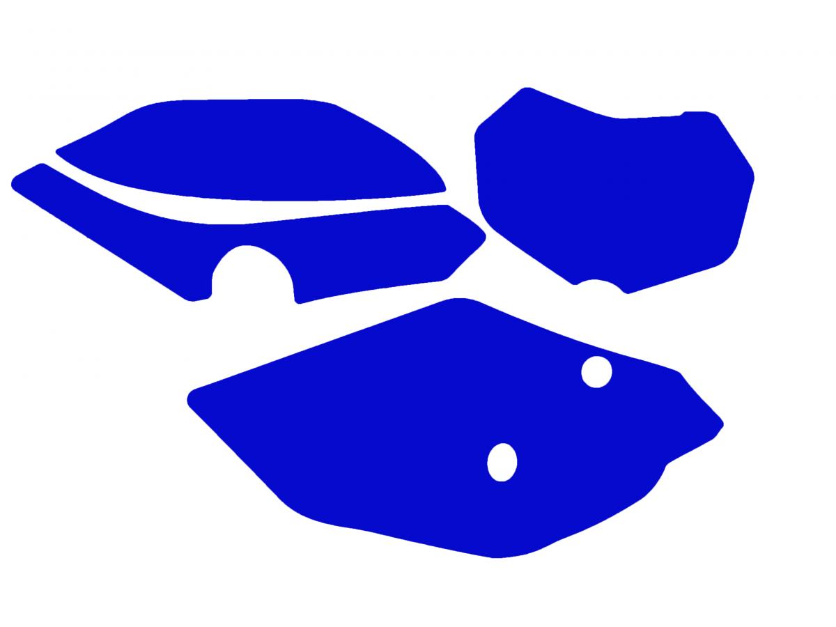 TM 4-STROKE 450-530 ENDURO 2022-25 PRE CUTS, BLACKBIRD 3820/70 BLUE, NUMBER BOARD BACKGROUNDS image 1