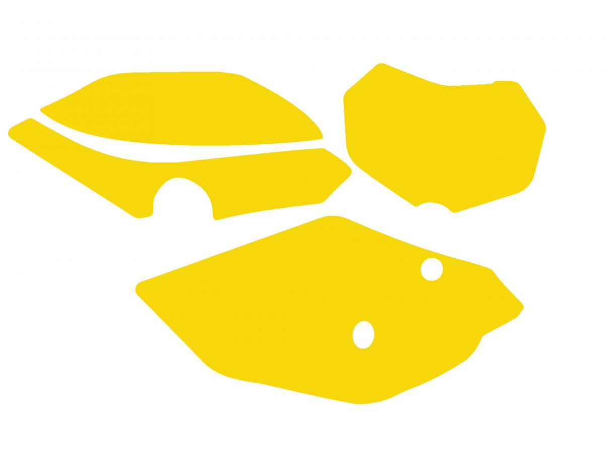 TM 4-STROKE 450-530 ENDURO 2022-25 PRE CUTS, BLACKBIRD 3820/40 YELLOW, NUMBER BOARD BACKGROUNDS image 1