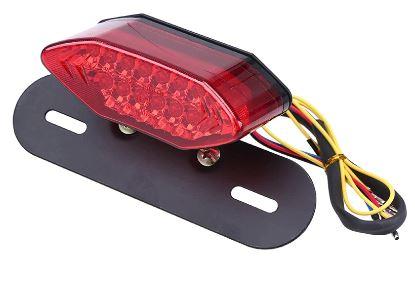 LED TAIL LIGHT AND BRACKET UNIVERSAL HARLEY CAFE RACER image 1