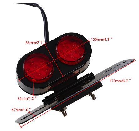 LED TAIL LIGHT AND BRACKET thumbnail 3
