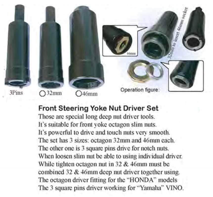 STEERING YOKE NUT DRIVER SET thumbnail 2