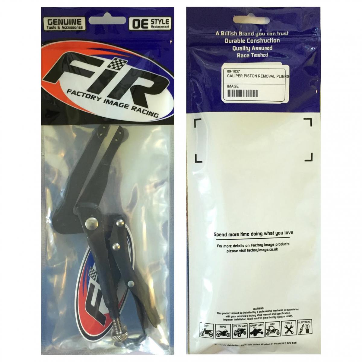 BRAKE CALIPER PISTON REMOVAL PLIERS, MOLE GRIPS thumbnail 2