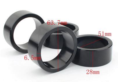 LIFT SPACERS 4PCS × 2.5INCH CAN AM BOMBARDIER OUTLANDER 650 800 51mm X OD 64mm X HIGHT 28mm thumbnail 2