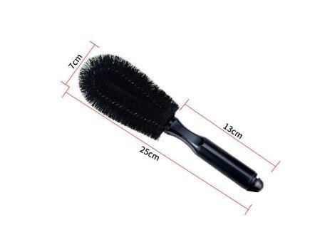 WHEEL TIRE RIM SCRUB BRUSH CLEANING TOOL FOR CAR TRUCK MOTORCYCLE BIKE ATV UTV thumbnail 4