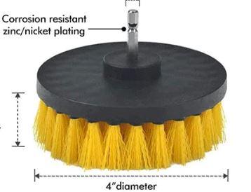 Heavy Duty Brush Cleaning Set With Drill Attachment thumbnail 2