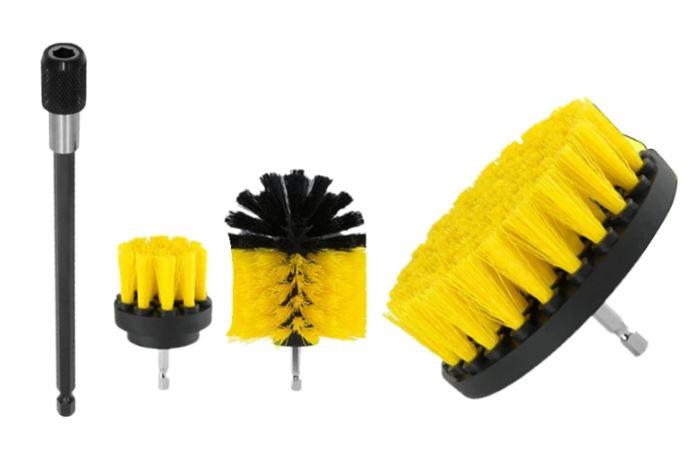 4PCS ROUND BRUSH SET EXTENTION ATTACHMENT thumbnail 2