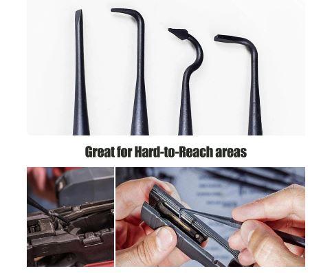 7 PCS DETAILING CLEANING WIRE BRUSH & NYLON PICK KIT thumbnail 4