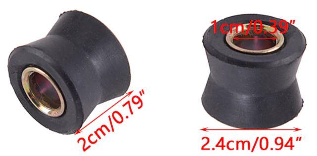 Shock Bush Rubber 10x22/24x20 PACK 4 thumbnail 3