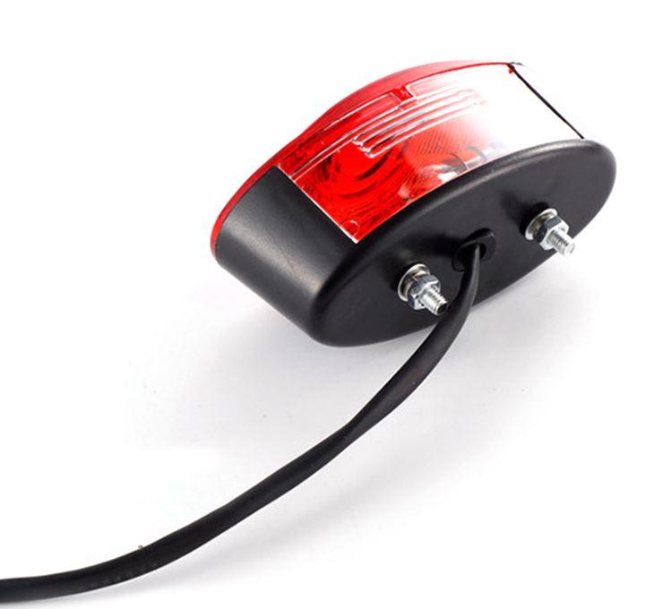 Tail Light 12V Case Black Universal thumbnail 2