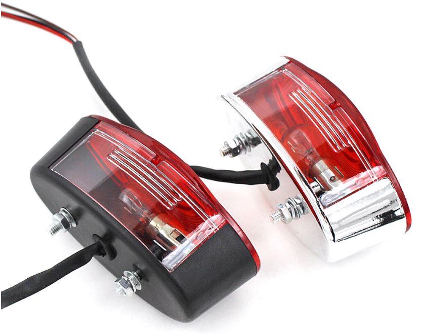Tail Light 12V Case Black Universal thumbnail 3