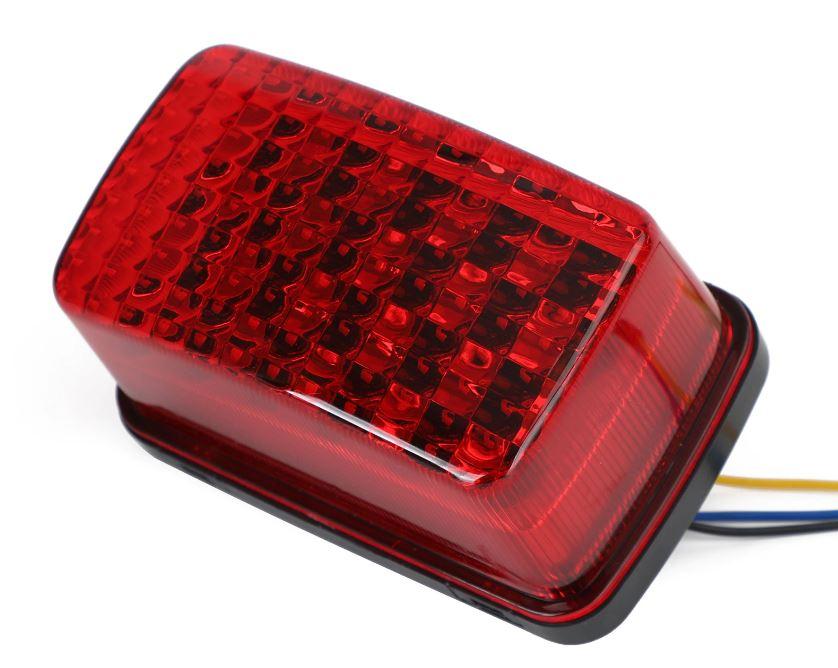 LED REAR LIGHT ASSEMBLY 2006-2012 YAMAHA YFZ450 YFM700 5KM-8472C-10-00 8FN-847100-00-00 image 1