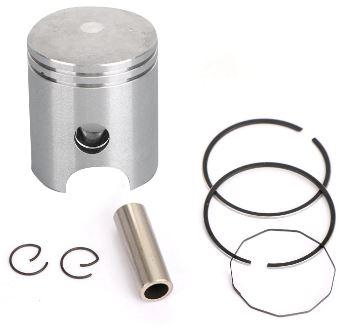 PISTON KIT 52.00mm PIN 14mm YAMAHA AG100 DX100 YB100 2N3-11631-02-96 3V6-11635-00 image 1