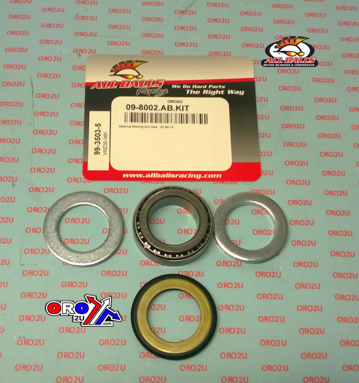 BEARING TAPER & SEAL KIT, ALLBALLS 99-3503-5, 30x48x14 thumbnail 6
