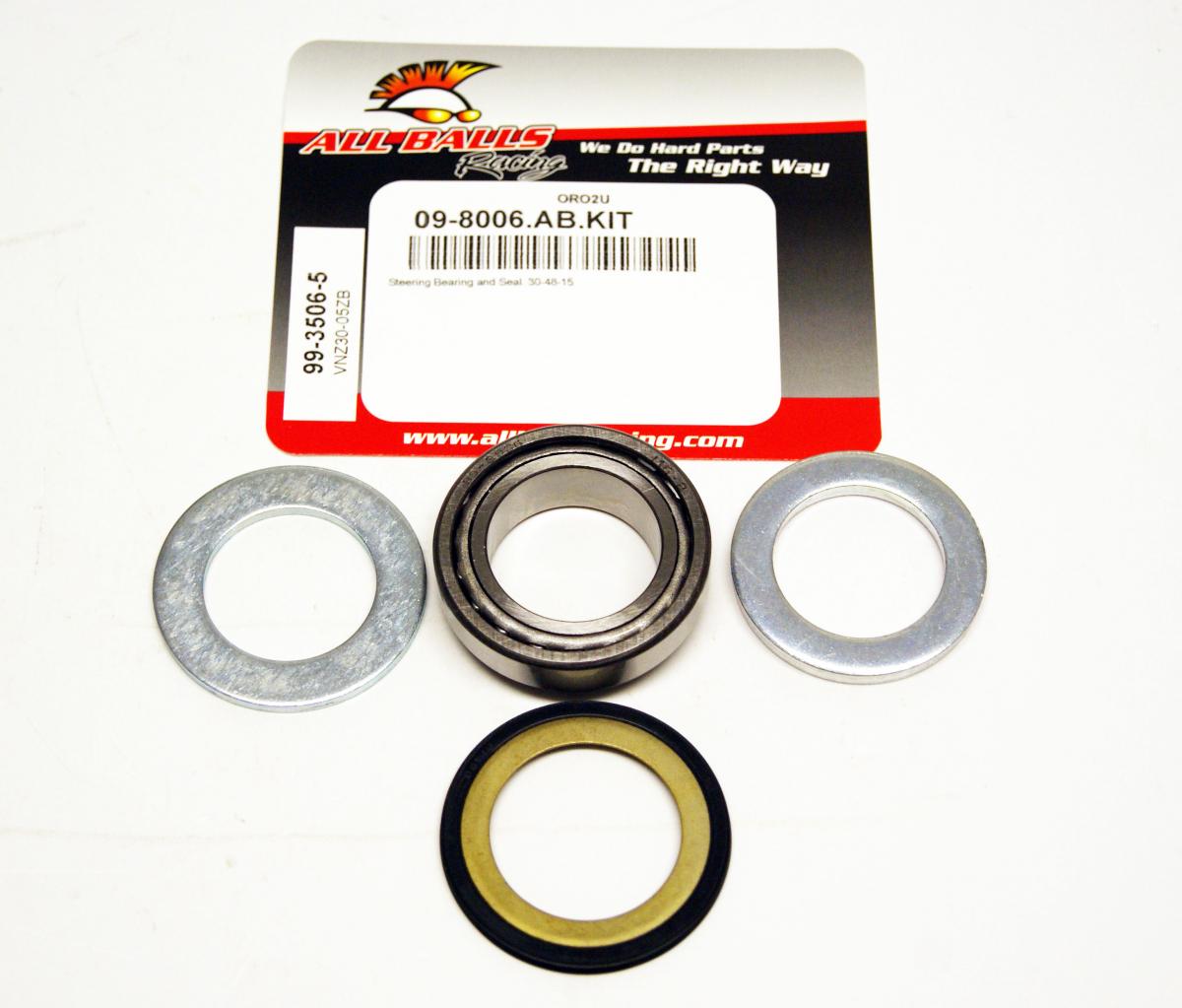 BEARING TAPER & SEAL KIT, ALLBALLS 99-3506-5, 30x48x15 thumbnail 2