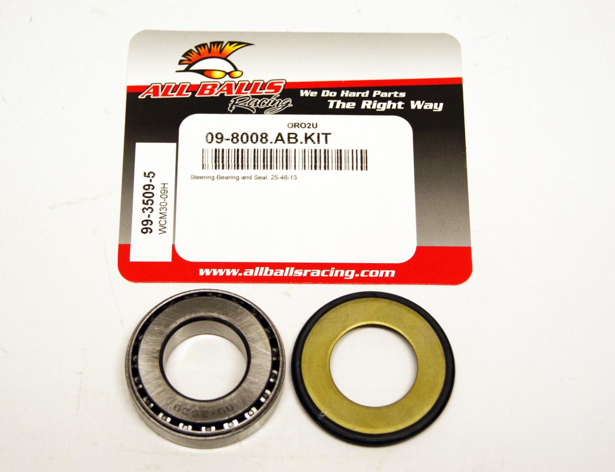 BEARING TAPER & SEAL KIT, ALLBALLS 99-3509-5, 25x48x13 thumbnail 2