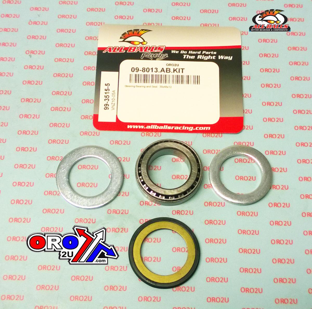 BEARING TAPER & SEAL KIT, ALLBALLS 99-3515-5, 30x48x12 thumbnail 2