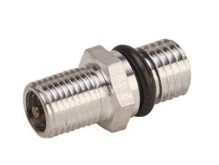 RCU AIR VALVE ASSY ALUMINIUM SILVER, KYB RCU Genuine Parts Off Road 120130000101, 120130000101 image 1