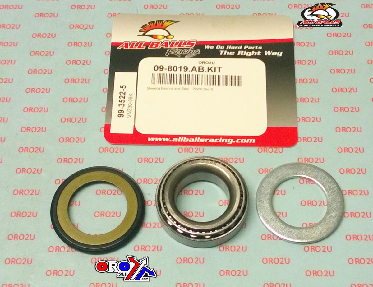 BEARING TAPER & SEAL KIT, ALLBALLS 99-3522-5, L45449/10, 29x50.25x15 OPEN thumbnail 3