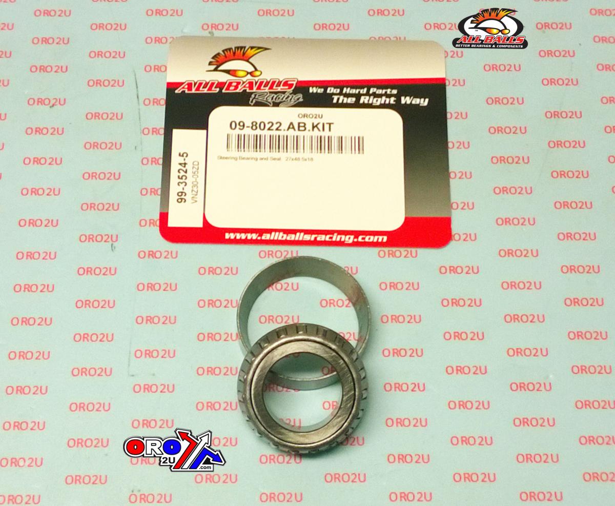 BEARING TAPER & SEAL KIT, ALLBALLS 99-3524-5, 27-48.5H, 27x48.50x18 thumbnail 3