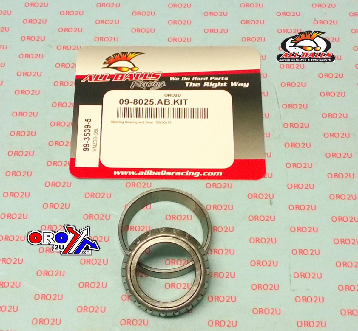 BEARING TAPER & SEAL KIT, ALLBALLS 99-3539-5, 30x50x13 thumbnail 4