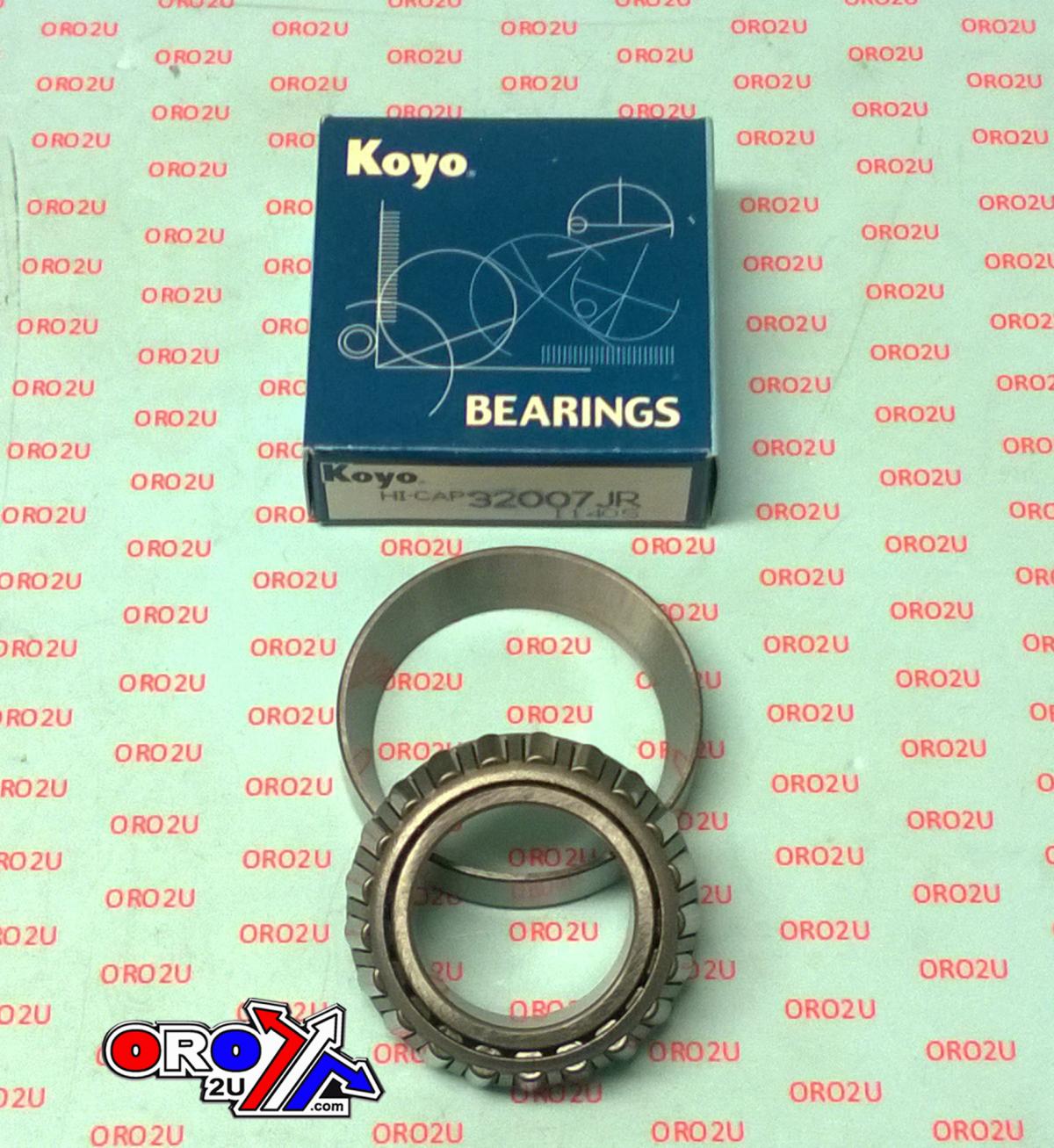 BEARING TAPER 35x62x18 KOYO, HI-CAP 32007JR, 93332-000A0-00, 32007XJ thumbnail 2
