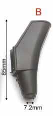 COVER LEVER B TYPE BLACK [EACH] thumbnail 2