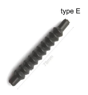 CONTROL CABLE COVER TYPE E BLACK [EACH] image 1