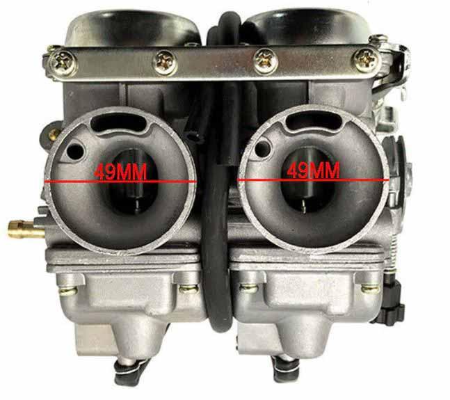 CARBURETOR ASSEMBLY CB125T PD26JS, CBT 125 250 Intake ID: 26MM Air filter OD: 49MM thumbnail 2