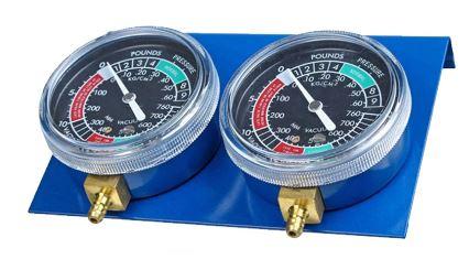 2 Pcs Motorcycle Carburettor Vacuum Gauges, Balancer Synchronizer Tool with Hose thumbnail 2