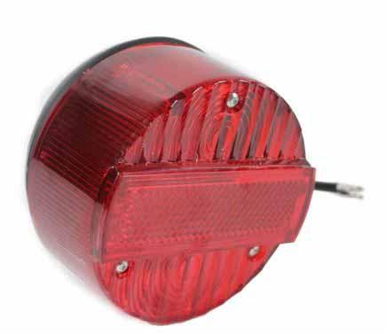 Tail Light 12V BULB Universal ROUND image 1