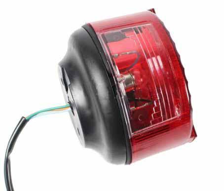 Tail Light 12V BULB Universal ROUND thumbnail 2